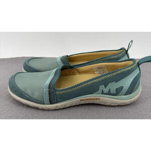 Merrell Enlighten Awake Flats Women's Size 6 Brittney Blue Loafers Slip On